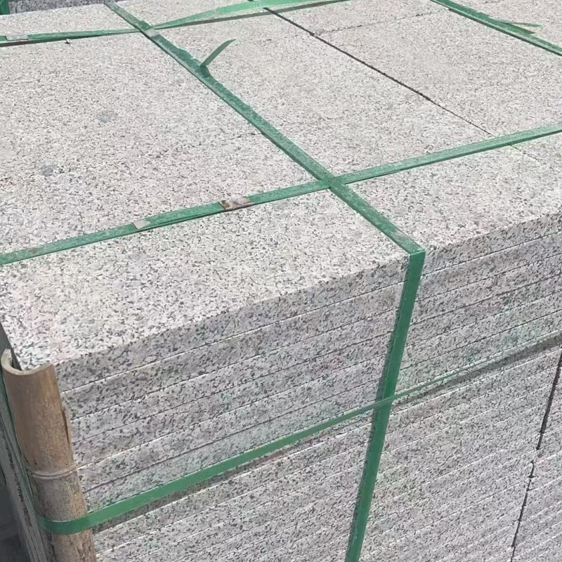 汉中芝麻白地铺石石材厂家
